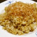 正和☆'s cooksnap of when they made 醤油が香ばしい♪醤油・かつお節の炒めご飯.