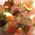 asianinaz's cooksnap of when they made 生ハムとレタスのおつまみサラダ.
