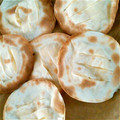 nicowa's cooksnap of when they made 余った餃子の皮でカスタードパイ.