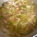 ポムポムポヨコ's cooksnap of when they made キャベツとベーコンのコンソメスープ＊＊.