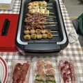 ☆★ケイト★☆'s cooksnap of when they made 【簡単時短】ホットプレートでおうち焼き鳥.