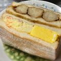 ★なみ☆'s cooksnap of when they made ポテサラと卵焼きのサンドイッチ弁当♪.