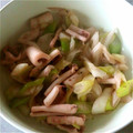 kooooha's cooksnap of when they made ★イカと長ねぎの炒め物★.
