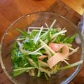 ひろむず's cooksnap of when they made さっぱり♪もやしと水菜のカレー風味サラダ.