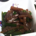 めゆめ's cooksnap of when they made 簡単醤油炒め!　蒟蒻とピーマン.