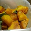 ふたぴぴ's cooksnap of when they made レンジでかぼちゃの煮物.
