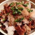 myimyu's cooksnap of when they made サックサク♡鶏皮唐揚げ♡ポン酢かけ.