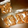 nicowa's cooksnap of when they made 手作り冷凍食品、お弁当からあげ！.