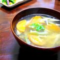 しじみごはん's cooksnap of when they made キンピラごぼうの残りで★　簡単みそ汁♪.