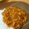 ぽにょママnako's cooksnap of when they made ＊ヘルシー＊豆入りキーマカレー＊.