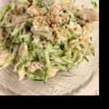 でんこママ's cooksnap of when they made レンジｄｅ♡鶏ささみの梅しそマヨ和え♡.