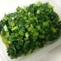ＢＬＵＥＲＥＩ's cooksnap of when they made ＊新潟かて飯～大根の葉(大根葉)炒め～＊.