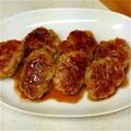 にこにこぷーちん's cooksnap of when they made はんぺんでﾊﾝﾊﾞｰｸﾞ☆甘辛照りｿｰｽ.