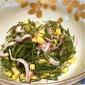 雪乃麻子's cooksnap of when they made 簡単☆切り昆布とコーンのマヨサラダ.