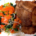チョコかまぼこ's cooksnap of when they made 豚肉の生姜焼き♪.