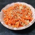 碧きりん's cooksnap of when they made にんじんしりしり.