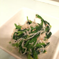 purple22's cooksnap of when they made さっとできるほうれん草としらすのぽん和え.