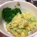 ムーミン谷のmee's cooksnap of when they made さつまいもとブロッコリーのサラダ.