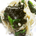 こじぴー's cooksnap of when they made 海苔とほうれん草とえのきの和えたん！.