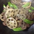 maitinn36's cooksnap of when they made 牛肉とレンコンの甘辛煮.