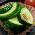 でかあし's cooksnap of when they made ズッキー二の漬け物☆台湾味.