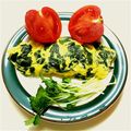 hiroshiひろし's cooksnap of when they made わかめオムレツ.