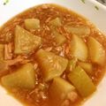 へっぽこ夫人's cooksnap of when they made 昆布茶を隠し味に♪大根とシーチキンの煮物.