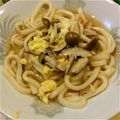 さぁ★たぁ★'s cooksnap of when they made 簡単♪ きのこたっぷり かきたまうどん.