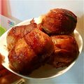 まみむめももか's cooksnap of when they made 肉巻きおにぎり.