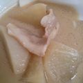 chachana's cooksnap of when they made こっくり豚大根の白味噌煮.