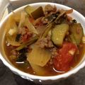 モチョ1013's cooksnap of when they made レモン薫るタイ風トマト＆挽肉パクチー炒め.