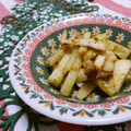 赤い電話's cooksnap of when they made ﾌﾞﾛｯｺﾘｰの茎ｶﾚｰ炒め.