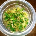 チビ太のおでん's cooksnap of when they made ご飯にﾋﾟｯﾀﾘ！山東菜としらす炒め.