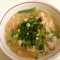 とまとま１０'s cooksnap of when they made 大根おろしと納豆のみぞれ雑煮.