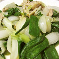 ねいたん's cooksnap of when they made 葉玉ねぎと豚こまの塩炒め☆☆☆.
