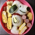 あかまっつん's cooksnap of when they made キャラ弁に、ねんねスヌーピー.