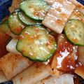 ４番目's cooksnap of when they made サッパリ★キムチあえ.