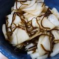 ゆきぉ's cooksnap of when they made 箸休めに！簡単浅漬け♪だいこんぶ♪.
