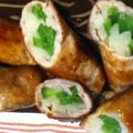 m_mina's cooksnap of when they made じゃがいもとピーマンの肉巻き.