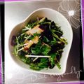 K0A9O0R8U♪'s cooksnap of when they made 半夏生に♪タコと水菜の中華風ごま和え.