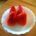 まゆげなさげ's cooksnap of when they made いちごのおいしぃ食べ方❤.