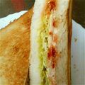 ぴんきーもも28's cooksnap of when they made 我が家の♪うまうま♡ホットサンド.