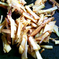 湊斗っちのママさん's cooksnap of when they made ウドと椎茸の炒め物.