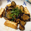 まゆこ♡'s cooksnap of when they made 茄子と厚揚げのピリ辛炒め。.