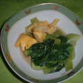Jock's cooksnap of when they made 簡単あっさり♪青梗菜の卵煮.