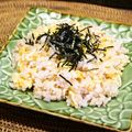 ちべターリー's cooksnap of when they made たらこスパのソースで♪簡単チャーハン☆.