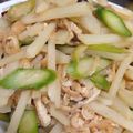 チャンゆん's cooksnap of when they made アスパラとじゃがいものあっさりきんぴら.