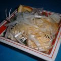 Jock's cooksnap of when they made 葱油烏賊花.