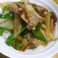 kyoko＊k's cooksnap of when they made しょうが焼き丼.･ﾟ♡.