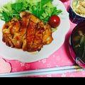 もたさん's cooksnap of when they made ＊漬け込まないよ！鶏の照り焼き＊.
